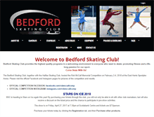 Tablet Screenshot of bedfordskatingclub.com
